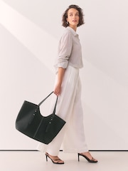 Black Tote Shoulder Bag - Image 2 of 9