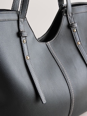 Black Tote Shoulder Bag - Image 7 of 9