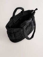 Black Nylon Tote Bag - Image 6 of 8