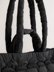 Black Nylon Tote Bag - Image 8 of 8