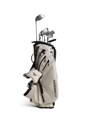 J.Lindeberg Cream Flare Golf Bag - Image 1 of 6