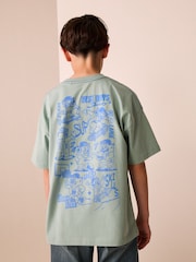 Mineral Skate Back Print Short Sleeve Graphic T-Shirt (3-16yrs) - Image 1 of 3