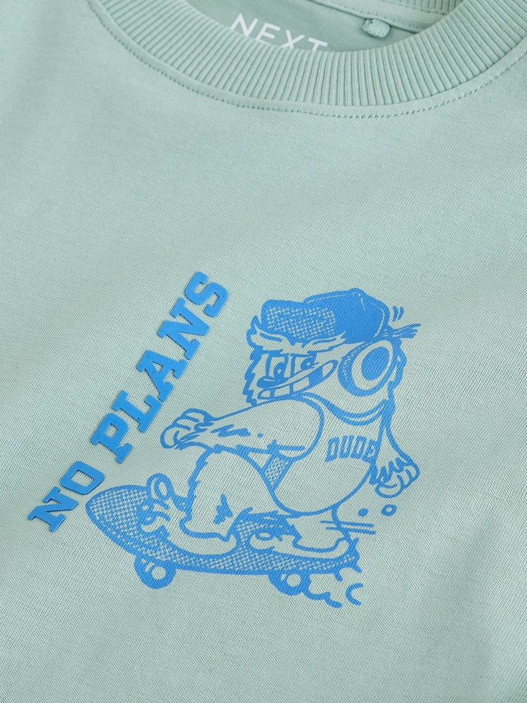 Mineral Skate Back Print Relaxed Fit Short Sleeve Graphic T-Shirt (3-16yrs) - Image 7 of 7 Mineral Skate Back Print Relaxed Fit Short Sleeve Graphic T-Shirt (3-16yrs) - Image 7 of 7
