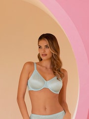 Wacoal Blue Wired Back Appeal Bra - Image 1 of 6