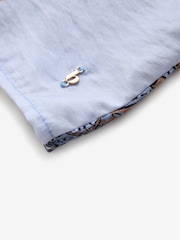 B by Ted Baker Blue Paisley Balloon Trouser Button Through Pyjamas - Image 14 of 18