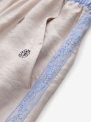 B by Ted Baker Blue Paisley Balloon Trouser Button Through Pyjamas - Image 16 of 18