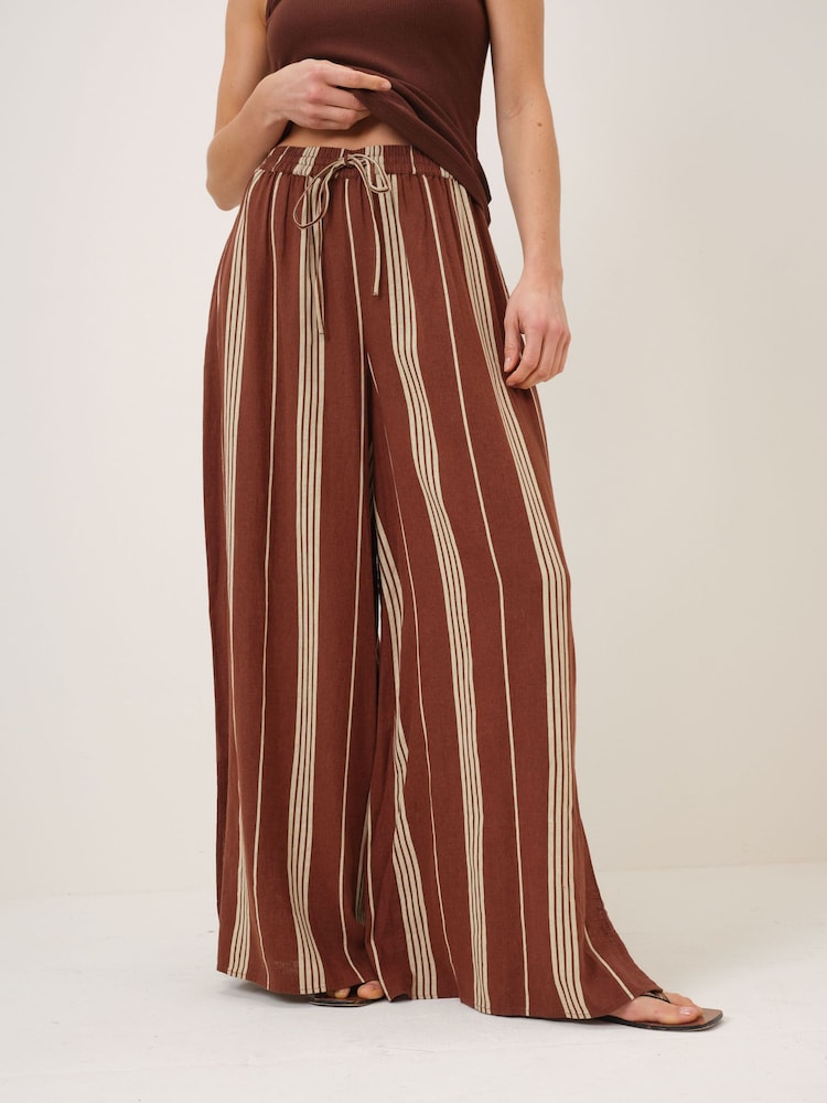 Nobodys Child Elstow Split Hem Trousers - תמונה 1 מתוך 5