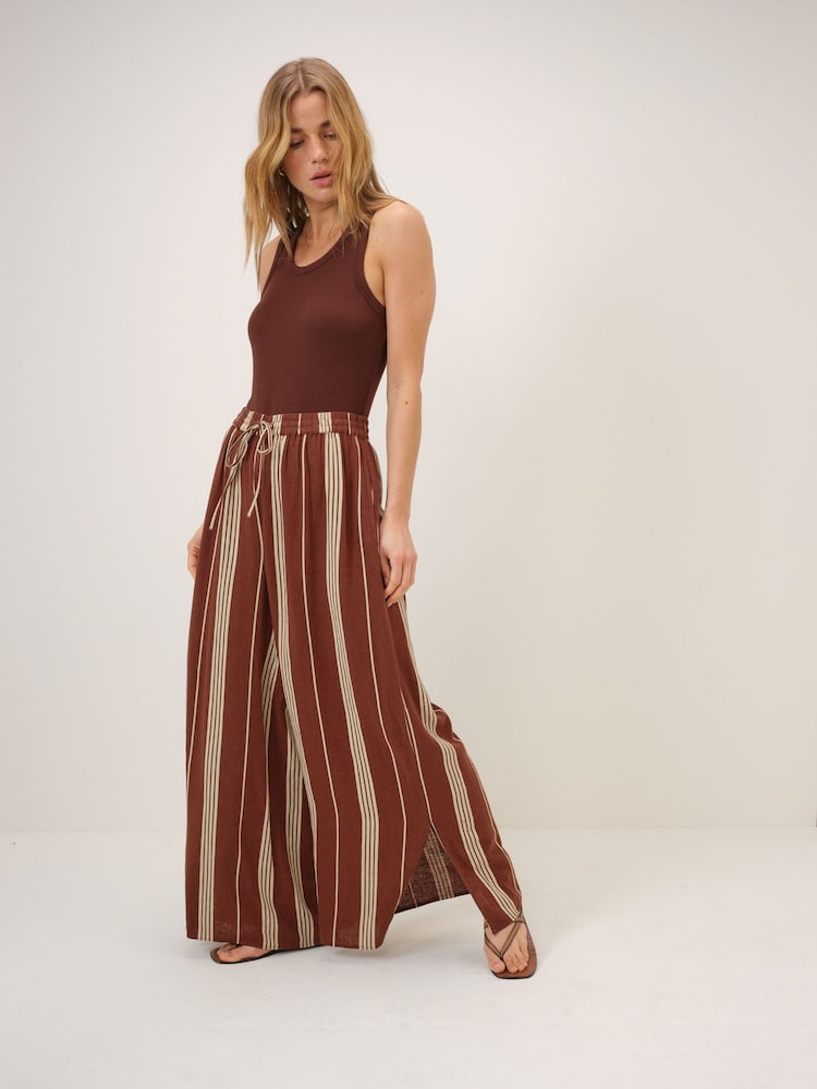 Nobodys Child Elstow Split Hem Trousers - תמונה 5 מתוך 5