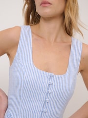 Nobodys Child Blue Cora Midi Dress - Image 5 of 5