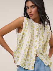 Nobodys Child Yellow Eze Blouse - Image 4 of 5