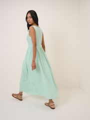 Nobodys Child Blue Cora Midi Dress - Image 2 of 5