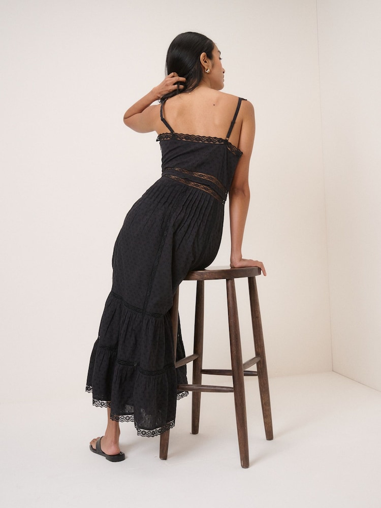 Nobodys Child Black Lennox Midi Dress - Image 2 of 5