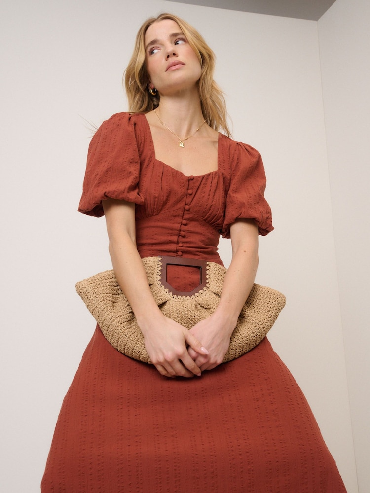 Nobodys Child Melody Midi Dress - Image 5 sur 5