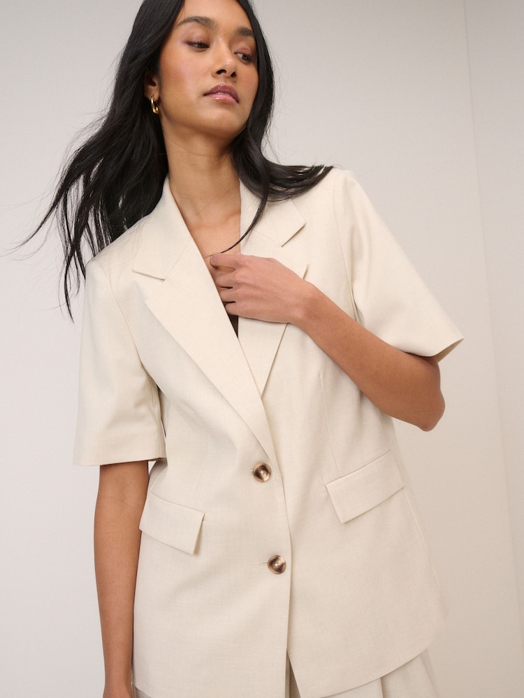 Nobodys Child Cream SB Blazer - Image 5 of 5