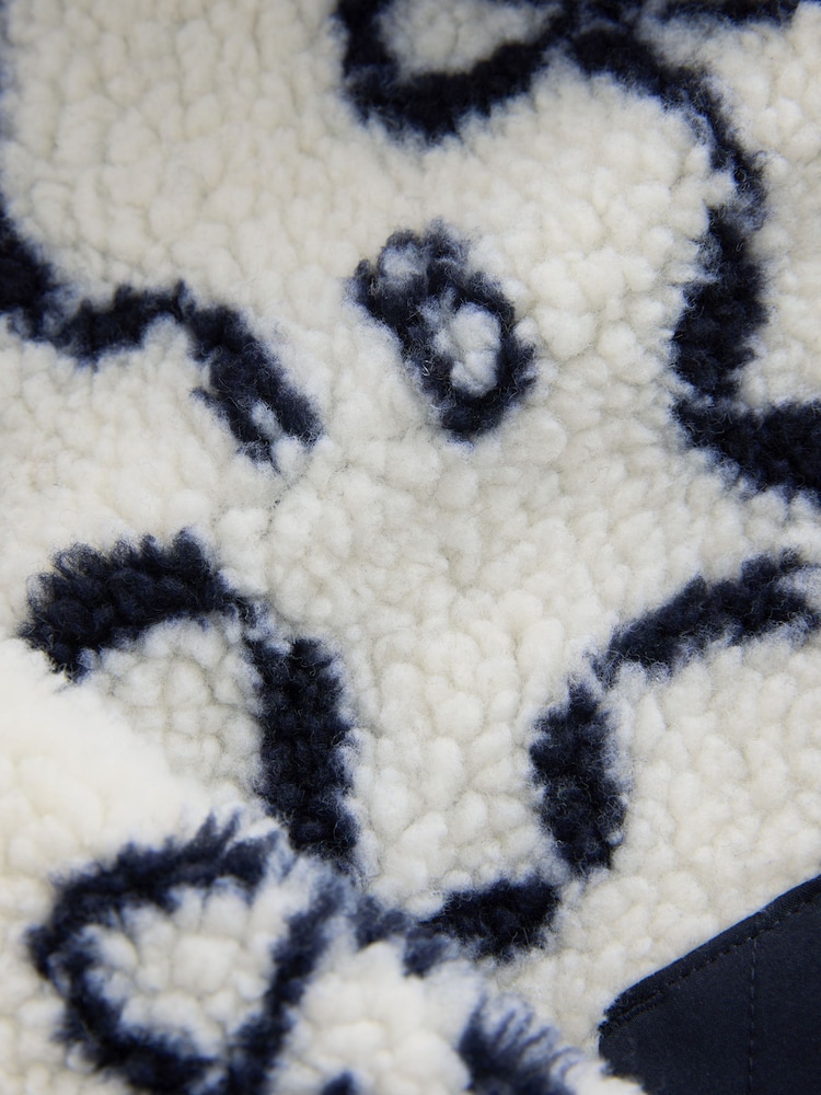 Baker by Ted Baker Ivory Bow Borg Hooded Fleece - Bild 8 von 8