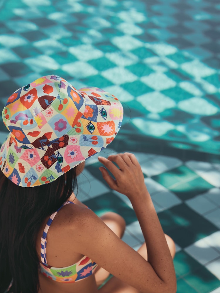 Eleanor Bowmer Multi Reversible Bucket Hat - Image 5 of 5
