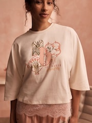 B by Ted Baker Cotton Viscose Pyjama Set - Image 3 of 6