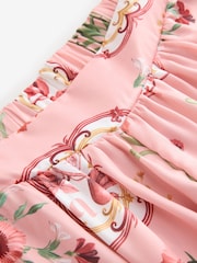B by Ted Baker Pink Floral Satin Cami Pyjamas Set - Image 16 of 17