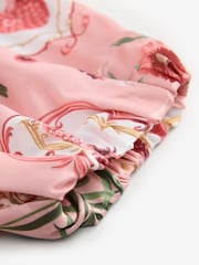 B by Ted Baker Pink Floral Satin Cami Pyjamas Set - Image 17 of 17