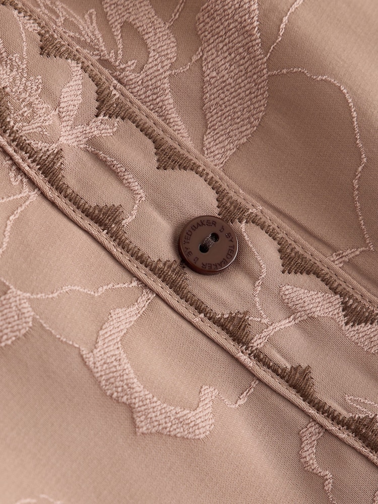 B by Ted Baker Jacquard Satin Cami Pyjamas Set - Image 11 of 11