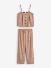 B by Ted Baker Jacquard Satin Cami Pyjamas Set - Image 7 of 11