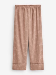 B by Ted Baker Jacquard Satin Cami Pyjamas Set - Image 9 of 11