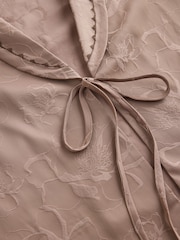 B by Ted Baker Jacqaurd Satin Shirt - Image 8 of 10