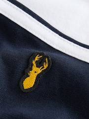 White/Navy Colourblock Short Sleeve T-Shirt (3-16yrs) - Image 3 of 4