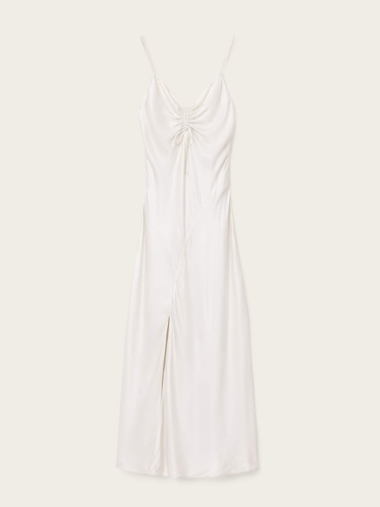 AllSaints White Alexia Maxi Dress - Image 5 of 5