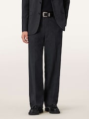 AllSaints Black Renegade Trousers - Image 1 of 8