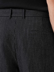 AllSaints Black Renegade Trousers - Image 3 of 8