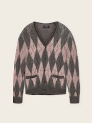 AllSaints Green Andre Cardigan - Image 7 of 7