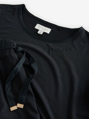Negro - B by Ted Baker Lyocell and Wool Blend Pyjamas Set - Imagen 12 de 16