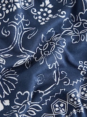 Blue/Navy Bandana Print Essentials T-Shirt - Image 6 of 7