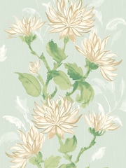 Ohpopsi Seafoam Kiku Sunrise A4 Wallpaper Sample - Image 1 of 1