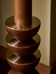 Dark Natural Chatham Floor Lamp - Image 5 of 6
