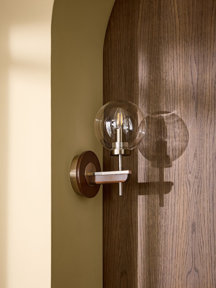Dark Natural Archer Wall Light - Image 2 of 4