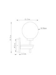 Dark Natural Archer Wall Light - Image 3 of 4
