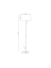 Dark Natural Archer Floor Lamp - Image 4 of 5