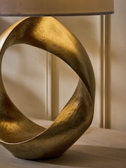 Gold Twist Table Lamp - Image 3 of 5