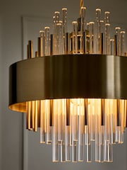 Brass Easy Fit Arundel Shade Ceiling Light - Image 3 of 5