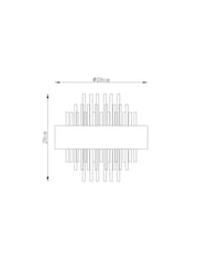 Brass Easy Fit Arundel Shade Ceiling Light - Image 5 of 5