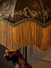 Black Luca Leopard Table Lamp - Image 3 of 6