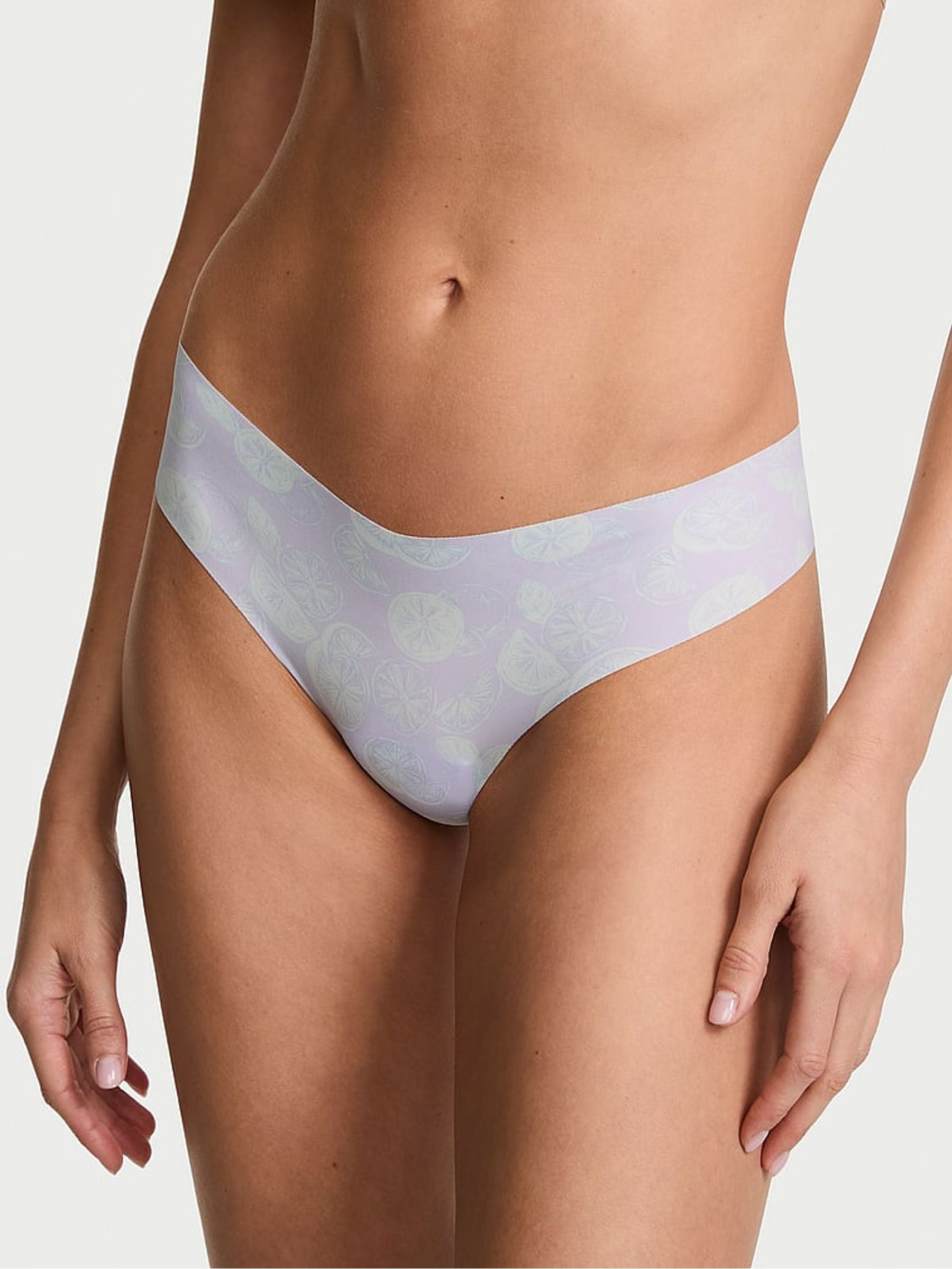 Victoria's Secret Blue & Yellow lemons Thong Knickers