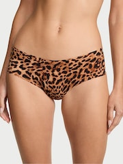 Victoria's Secret Leopard Brown Cheeky Knickers - Image 1 of 2