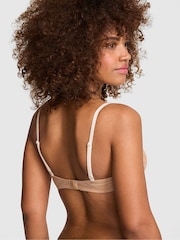 Victoria's Secret Pink Praline Nude Lightly Lined Zebra Lace Bra - Image 2 of 2