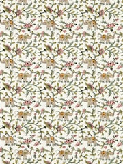 Clarke and Clarke SageBlush Hathi Indira Wallcoverings A4 Wallpaper Sample Wallcoverings - Image 1 of 1