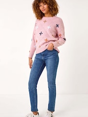 Roman Crafted Diamond Detail Jumper - Imagen 5 de 5