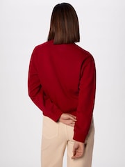 Whistles Red Funnel Quarter Zip Sweat - Image 2 of 5