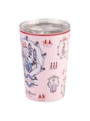 Cath Kidston Pink London Town Travel Mug 375ML - Image 2 of 3
